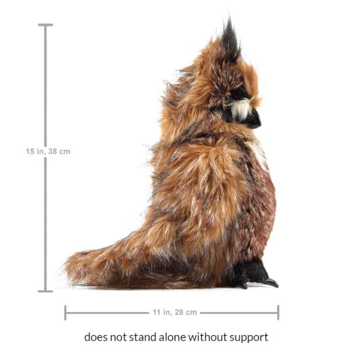 Folkmanis Great Horned Owl Hand Puppet