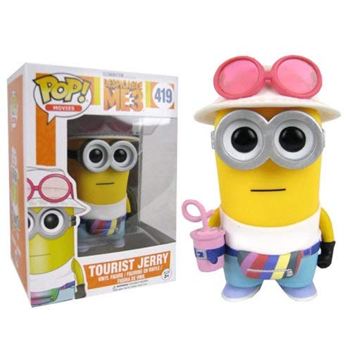 Funko Pop Movies Despicable Me 3 Tourist Jerry Action Figure
