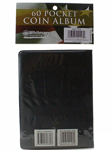 60 Pocket - He Harris Coin Album, Hold Mylar Or Flips