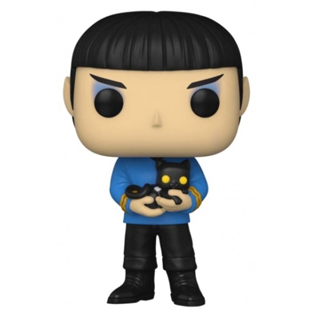 Funko Pop! Television #1142 Star Trek Original Series Spock With Cat - Funko Exclusive