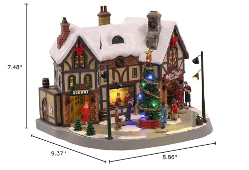 Lemax Village Collection TAVERNE Belle & Thistle Figurine, Multicolored, Resin, Model 05682-UK