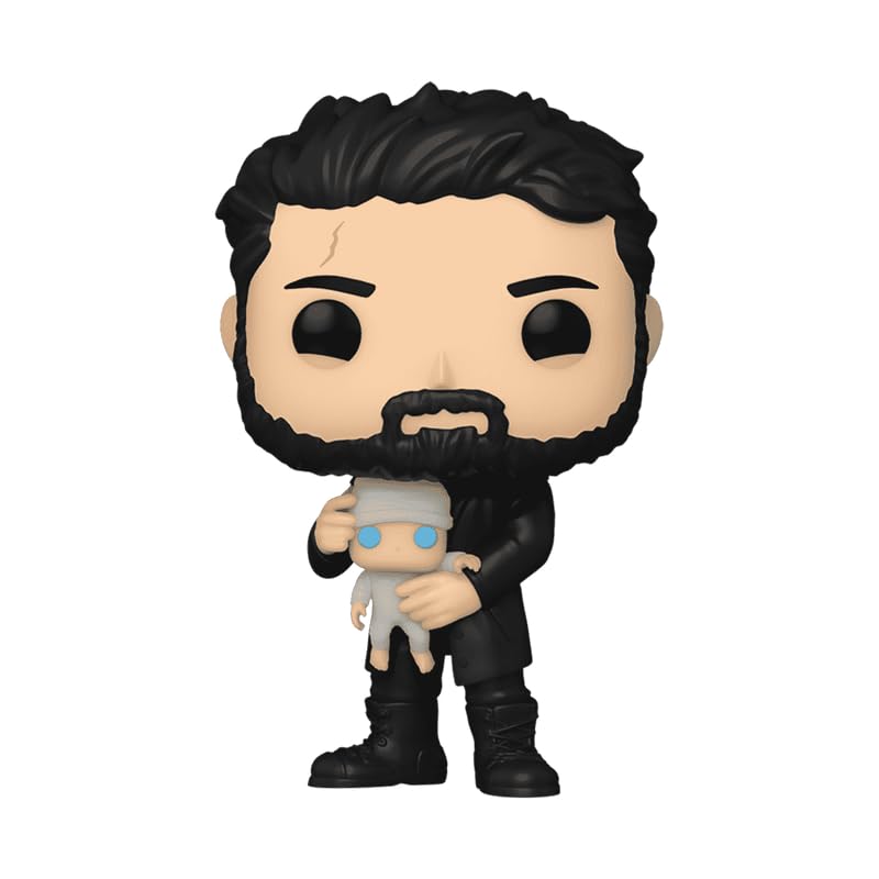 Funko Pop! Television Billy Butcher with Laser Baby Shop Exclusive 77018 Vinyl Figure - Red, White, and Black, Standard Size