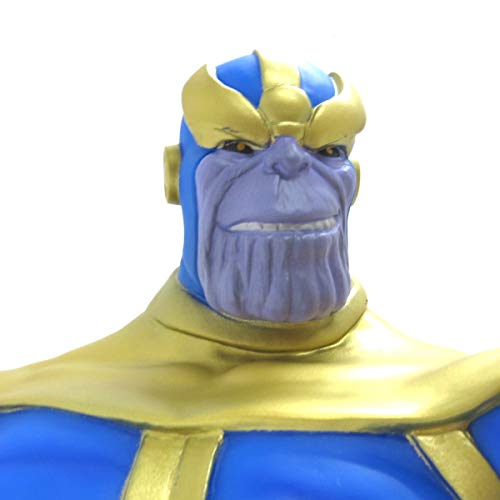 Marvel Thanos Pvc Bust Bank,Multi-Colored,4''