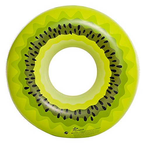 Jasonwell Giant Kiwi Pool Party Float Inflatable Pool Floats Tube Rafts with Fast Valves Summer Beach Swimming Pool Lounge Decorations Toys for mature-themeds & Kids