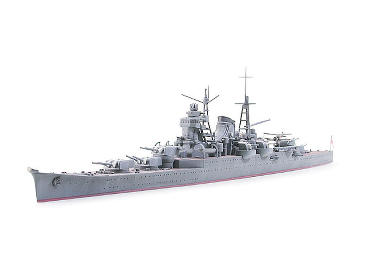 Tamiya 1/700 Water Line Series No.342 Japanese Navy Heavy Cruiser Three Kuma 31342