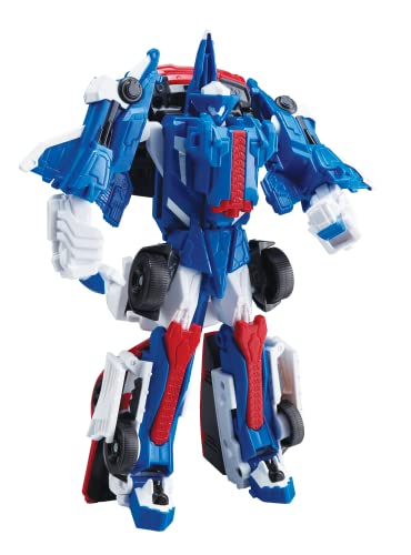 TOBOT Mini Maximus V, Youngtoys Transforming Collectible Vehicle to Robot Animation Character