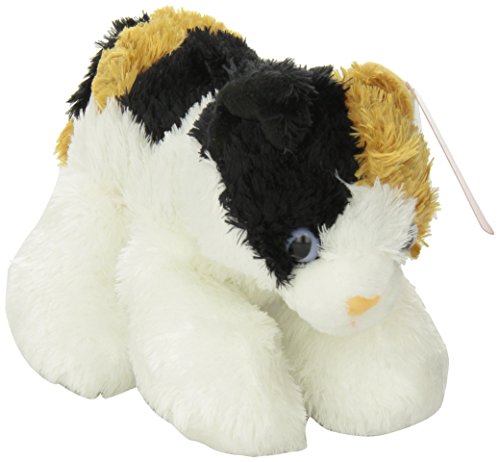 Aurora® Mini Flopsie™ Esmeralda™ Stuffed Animal, 8 Inches, White, Polyester, Model 16625, Adorable and Playful Companion