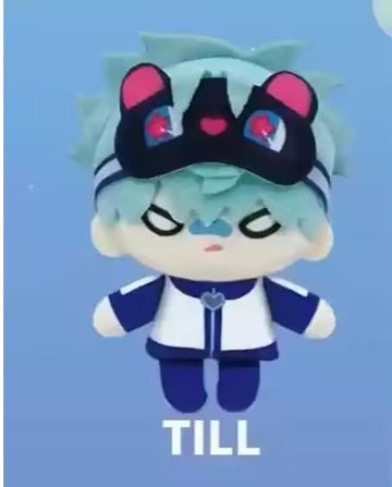 KILA MILA Anime lvan Till Plush Keychain, Mizi Sua Till Ivan Hyuna Luka Officially Licensed Blind Box Mini Plush Pendant Key Cha