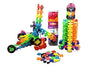 Lux Blox STEAM Inventor Building Blocks - White/Red, LXBSIR, Plastic, for Kids Age 6+, Creative Construction with Snap and Lock Hinge Technology