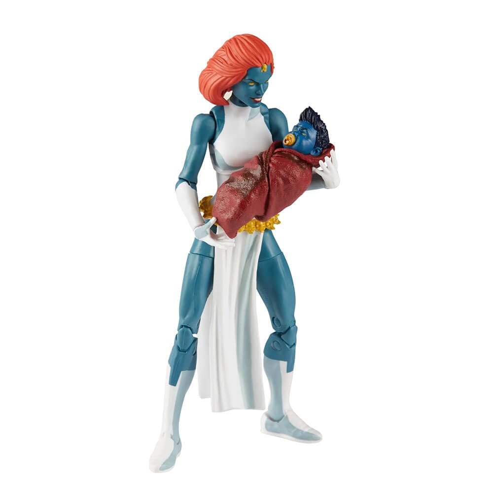 Marvel Legends Mystique Action Figure - 6" Blue Plastic - X-Men Animated Series - Model F5435