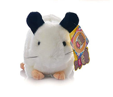 Cute Rabbit 12 Inch Chinchilla Plush Toy Stuffed Animal Toy Plush Animal Doll (White)