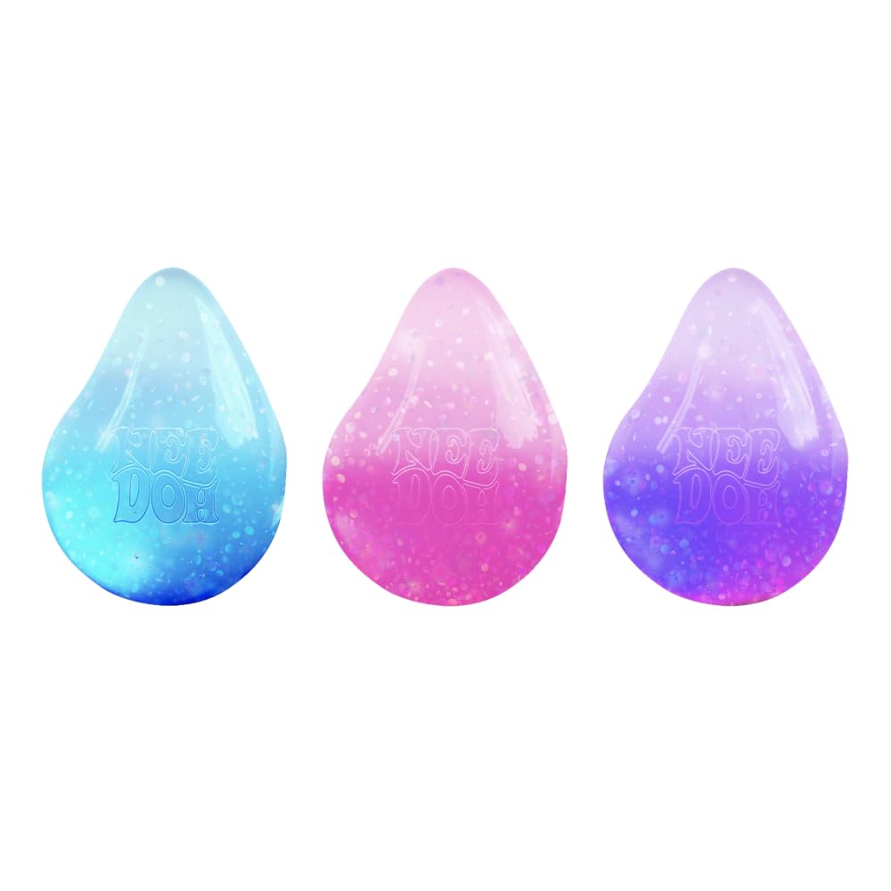Schylling Needoh Dream Drop - Sensory Squeeze Toy With Dreamy Smooth Squeeze - 3' Tall - Color May Vary (Pack Of 1)