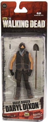 McFarlane Toys Walking Dead Series 7 Exclusive Grave Digger Daryl Dixon Action Figure - Walgreens Exclusive, Small Size