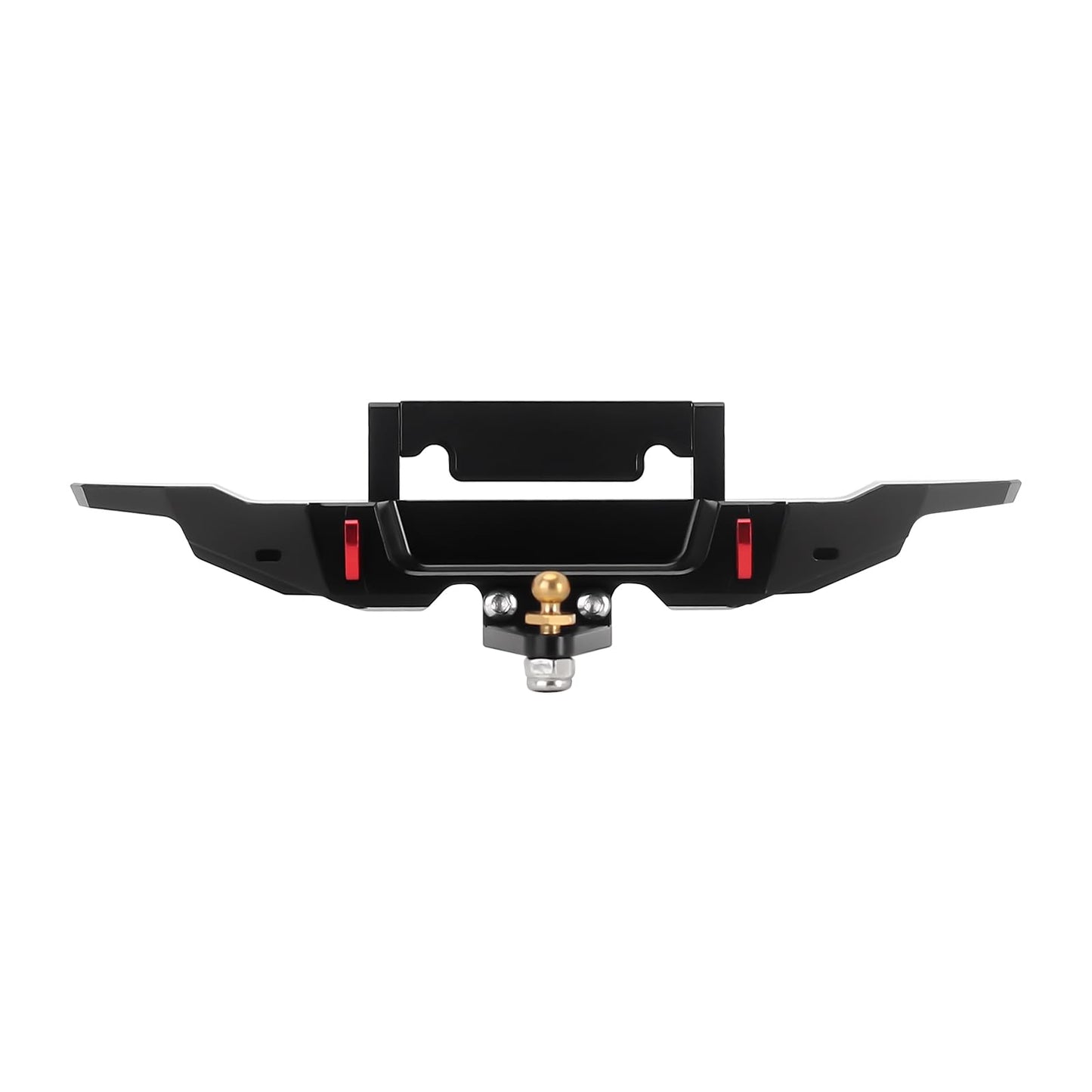 INJORA 23g Front and 25g Rear Bumper - CNC Aluminum Bumper Set for TRX4M Bronco Upgrade 1/18 RC Crawler