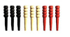 Justmike'S Set Of 9 Wood Cribbage Pegs - Standard Size In Black - Natural - Red