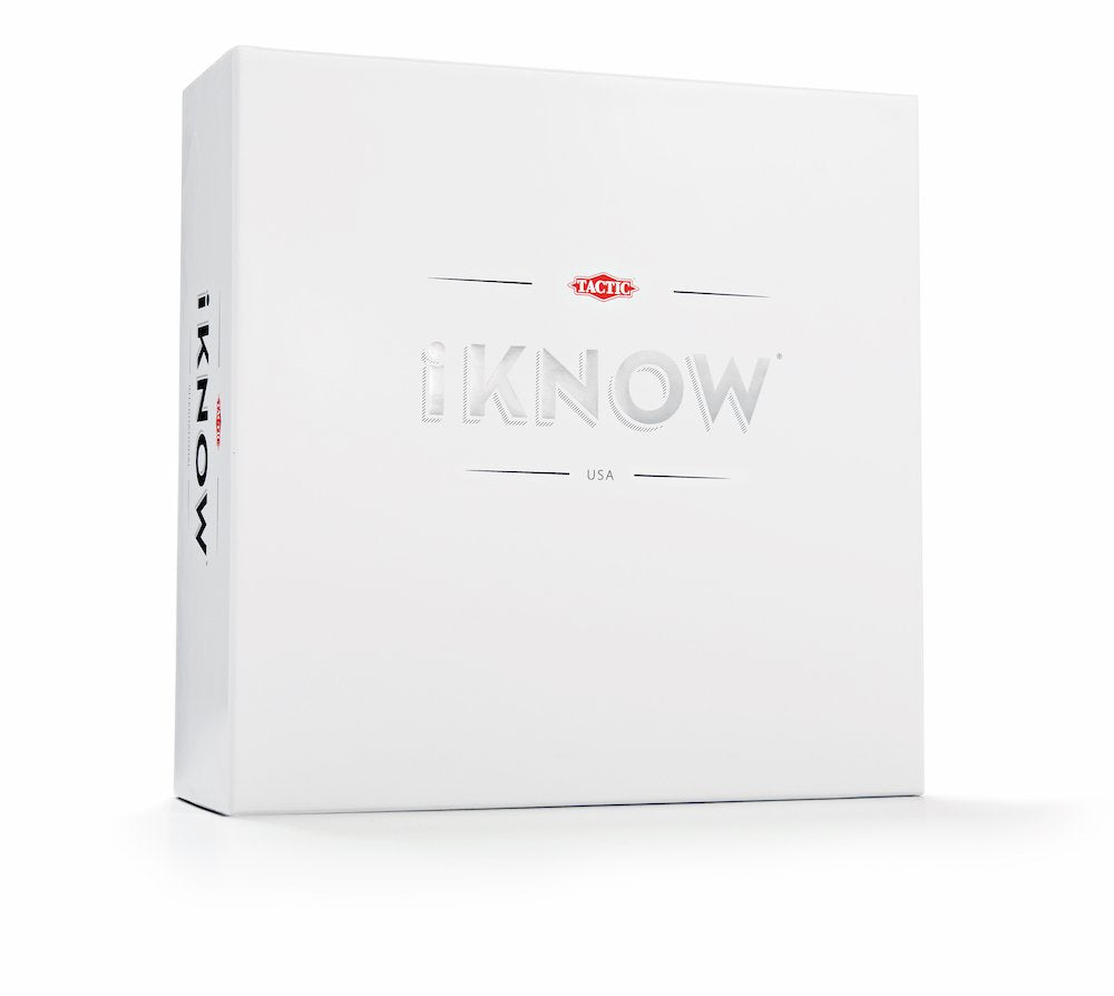 Tactic Games Us Iknow Bet-On-The-Answer Quiz Game - Everyone Plays At Once - Family Trivia - Board Game Forup To 6 Teams Or Players (52658)