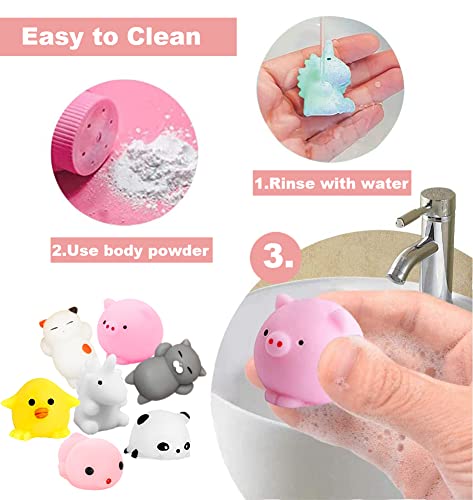 Umeelr 28 Packs Valentine Squishies Mochi In Hearts With Cards, Cute Mochi Squeezes Valentines Day Gifts Squishies Toys For Kids Classroom Exchange Prize Supplies