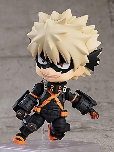 Good Smile My Hero Academia: Katsuki Bakugo (Stealth Suit Ver.) Nendoroid Action Figure,Multicolor