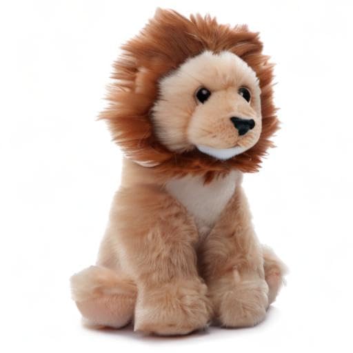 The Petting Zoo Lion Stuffed Animal Plushie, Gifts For Kids, Wild Onez Babiez Zoo Animals, Lion Plush Toy 6 Inches