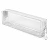 Set Of 3 Clear Pencil Pouch For School, Transparent Storage Case