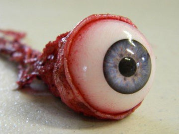 Dead Head Props enhanced Life Size Ripped Out Eyeball Movie Quality Prop Halloween Prop Horror Prop (Many Colors) (Blue/Gray) Featured in Multiple Movies TV Shows and Theme Parks