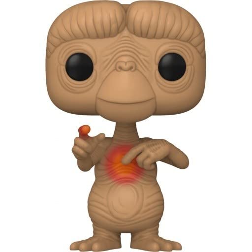 Funko Pop! Movies: E.T. 40Th - E.T. With - Glow In The Dark Heart - E.T. The Extra Terrestrial - Collectable Vinyl Figure - Gift Idea - Official Merchandise - Toys For Kids & Adults - Movies Fans