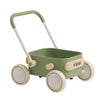 PULA Baby Push Walker - Green Toddler Wagon for 6-12 Months, First Learner Toys, Ideal Birthday Gift for 1 Year Old, Indoor & Outdoor Use