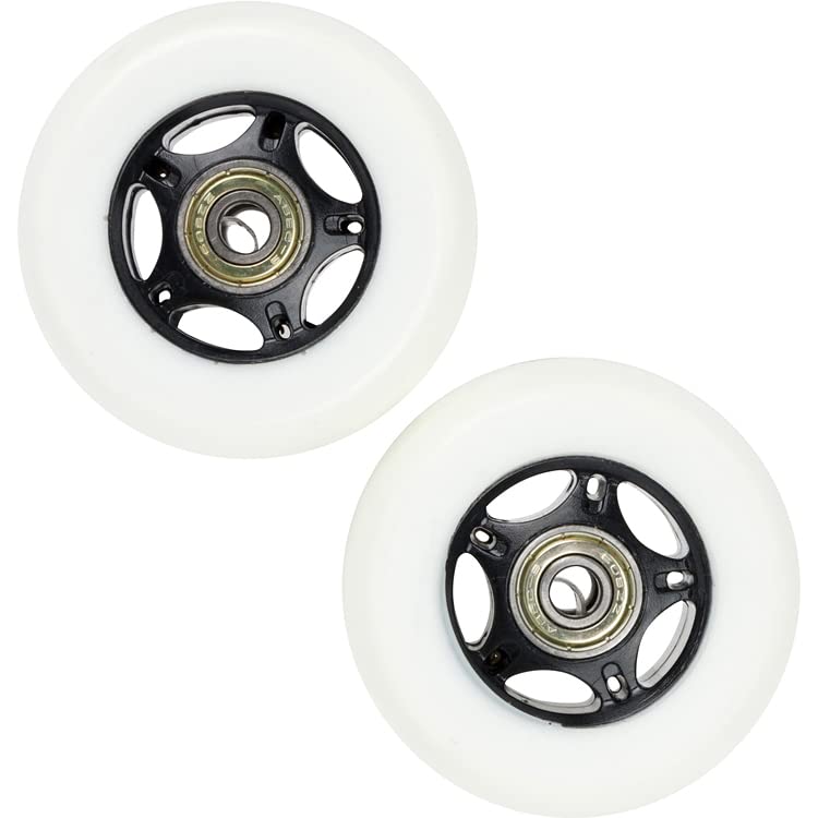 Wheels For Razor Crazy Cart - Premium 76Mm X 30Mm Crazy Cart V7+ Replacement Wheels (Set Of 2) For Crazy Cart Xl V3+ Razor Part