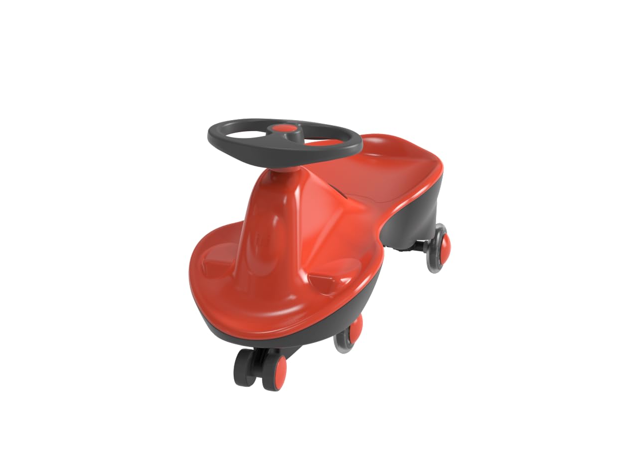 Joybay Sports Collection Premium Led-Wheel Swing Car Ride On Toy (Passion Red, Come Fully Assembled)