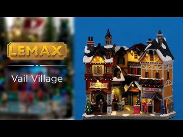 Lemax 25869 Vail Village Facade: Alpine Winter Shops