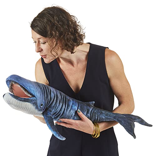 Folkmanis Blue Whale Hand Puppet