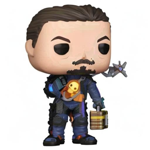 Funko Death Stranding - Sam Porter Bridges in protective covering Pop! Vinyl Figure