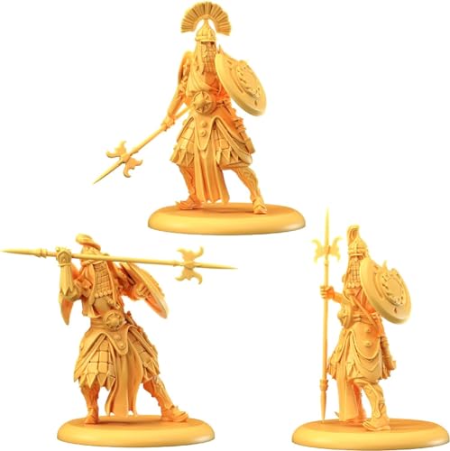 CMON A Song of Ice and Fire Tabletop Miniatures Game Sunspear Royal Guard Unit Box | Strategy Game for Teens and mature-themeds | Ages 14+ | 2+ Players | Average Playtime 45-60 Minutes Multicolor (SIF704)
