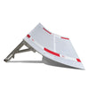 YSKMLOLP RC Car Jump Ramp - Stunt Playset for 1/5 to 1/16 Scale Cars, Stainless Steel, 50x60x20cm