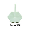 Litko Acrylic Flight Stands | Hexagon | 3Mm Clear Hexagonal Flight Base With Flight Peg (1.375-Inch)