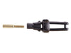 Du-Bro 973 .032'' Long Arm Micro Clevis, Comes with The Threaded Coupler, Black, 2/pkg