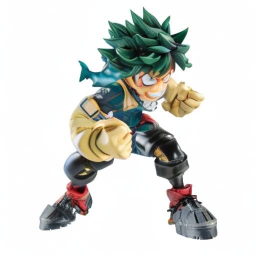 Banpresto My Hero Academia Izuku Midoriya Statue - Multicolor, Plastic, One Size, Model BP18646