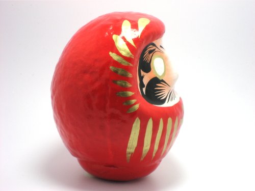 Daruma Doll Paper-Mache 3.75' Tall