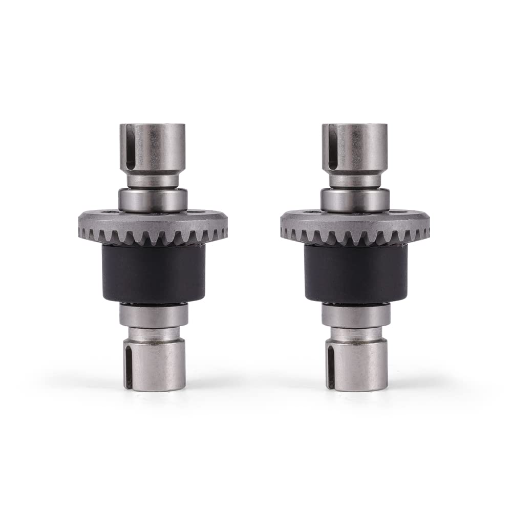 HAIBOXING 1/12TH Scale RC Car Spare Parts Desert Truck Front and Rear Diff. Complete (Metal Gears/Metal Cups) 2pcs Apply to 2995