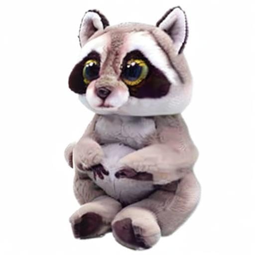 Ty Beanie Bellie Petey The Racoon - 6 Inch