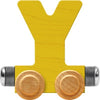 Nametrains Bright Letter Car Y - Made In Usa (Yellow)