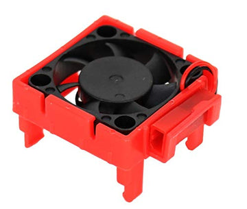 Powerhobby Cooling Fan for Traxxas Velineon VXl-3 ESC + 540/550 Heatsink Motor Fan Combo RED FITS : Traxxas Slash/Stampede 2WD /