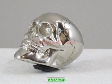 Chrome Skull Shift Knob Collectible Figurine