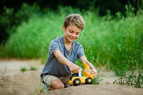 CAT Construction Toys, Unstoppable Movers Dump Truck, Realistic Lights & Sounds, Motion Drive Technology, Working Features, and