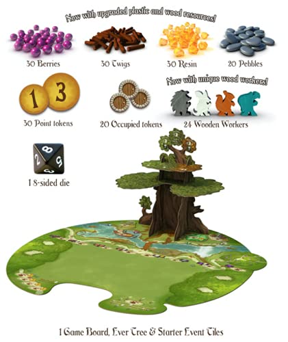 Everdell Collectors Edition by Starling Games - 1-4 Player City-Building Board Game with Adorable Critters and Constructs