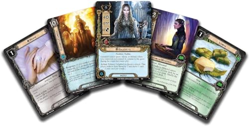 The Lord Of The Rings The Card Game Elves Of Lorien Starter Deck - Cooperative Adventure Game, Strategy Game, Ages 14+, 1-4 Players, 30-120 Min Playtime, Made By Fantasy Flight Games