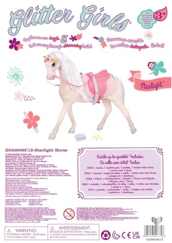 Glitter Girls By Battat - Starlight 14' Toy Horse - 14 Inch Doll Accessories And Clothes For Girls Age 3 And Up – Children’S Toys , White