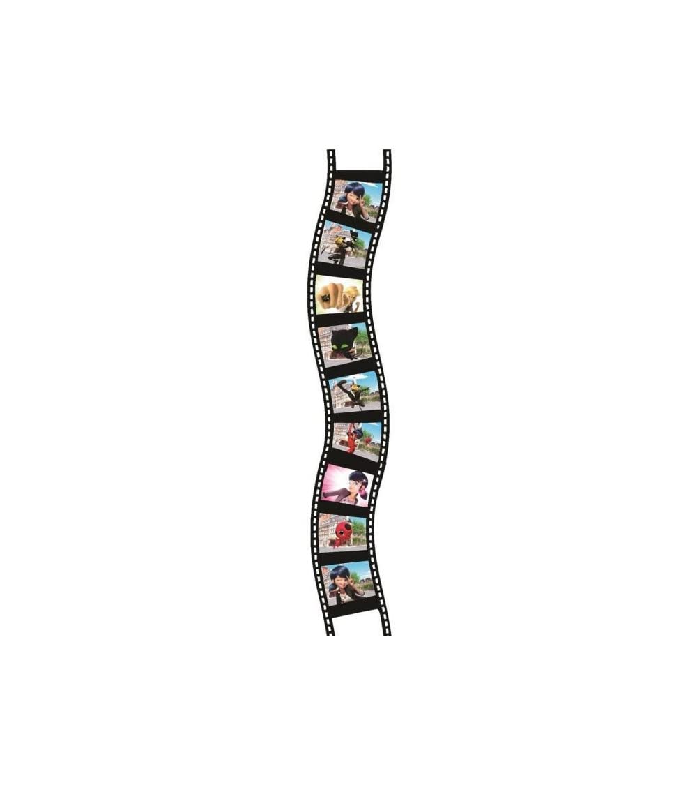 LEXiBOOK Miraculous Stories Projector Torch Light - 24 Images, Red/Black, 3 x 3 x 11.51 cm, Model LTC050MI, Plastic