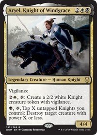 Aryel, Knight Of Windgrace - Dominaria
