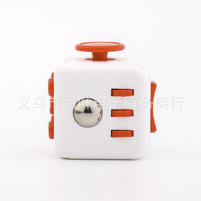 Cross-Border Stress-Relief Cube, Infinite Block Finger Stress-Relief Dice, Novel and Unique Stress-Relief Toy, Fidget Cube, Educational Toy